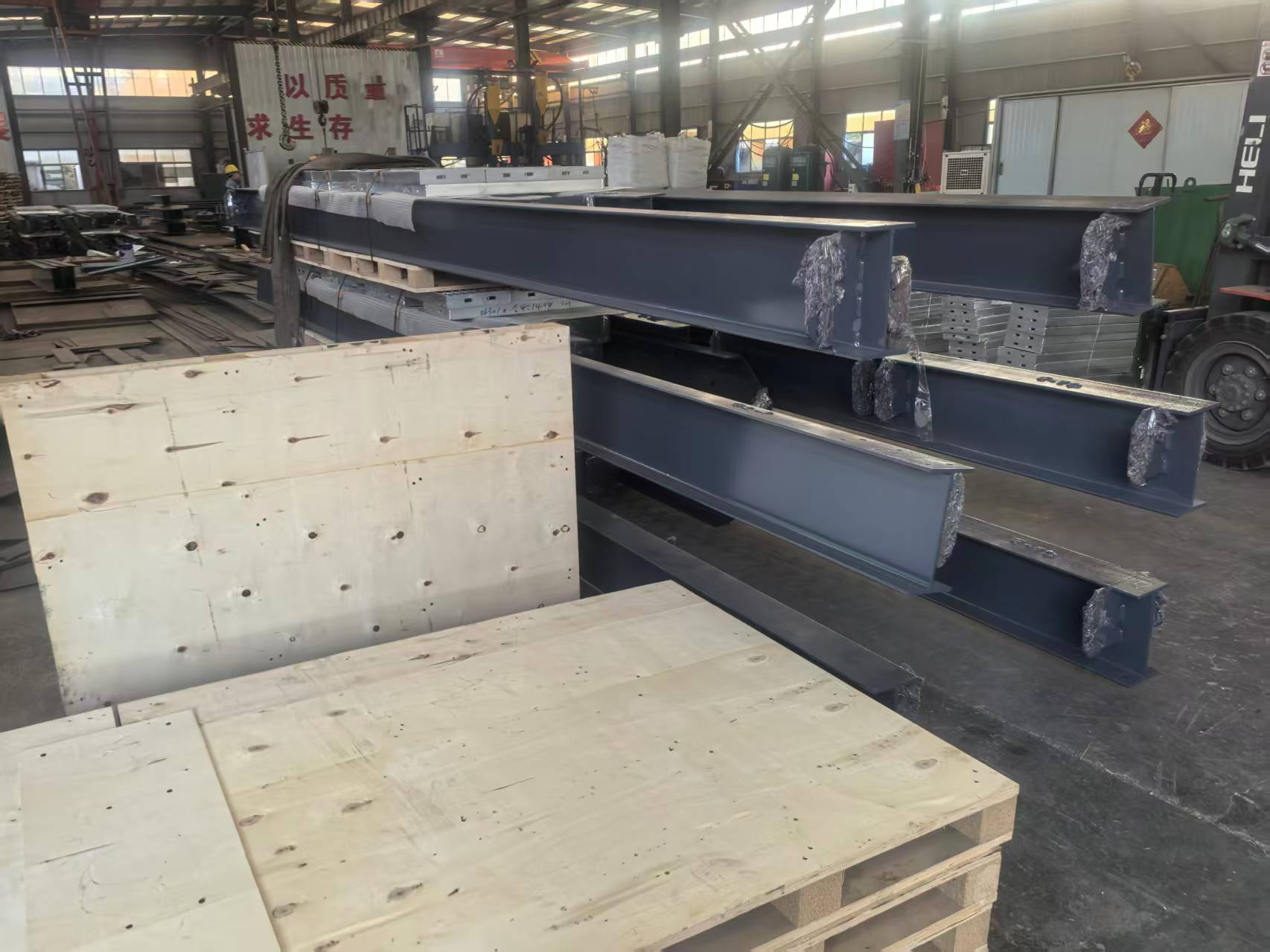 ໂຄງສ້າງເຫຼັກ Liweiyuan ສໍາເລັດການສົ່ງອອກຈາກສາງເຫຼັກສໍາລັບປະເທດນໍເວ, ສົ່ງສິນຄ້າໃນໄວໆນີ້