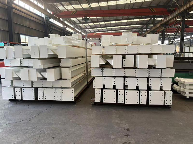 Uruguay Customized Steel Structure Hospital ໂຄງການສົ່ງ batch ທໍາອິດຂອງອົງປະກອບຫຼັກ