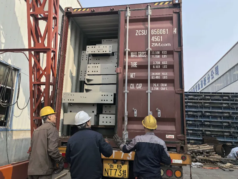 ອົງປະກອບໂຄງສ້າງເຫຼັກສໍາລັບໂຄງການສາງເຫຼັກຂະຫນາດໃຫຍ່ໃນປະເທດຊິລີໄດ້ສໍາເລັດການຈັດສົ່ງ, ສະຫນັບສະຫນູນການກໍ່ສ້າງສູນການຂົນສົ່ງໃນທ້ອງຖິ່ນ